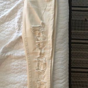 American Eagle super stretch ripped jeans